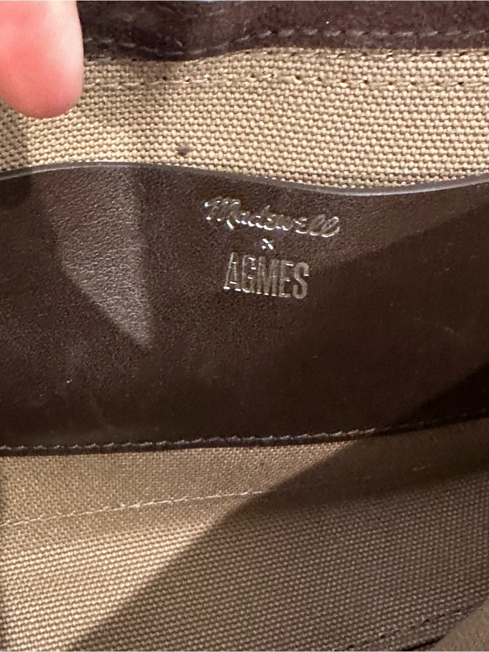 Madewell x AGNES Lennox purse - Picture 8 of 12